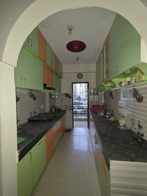 Kitchen in 2 BHK Apartment at KW Srishti, Raj Nagar Extension – for Rent