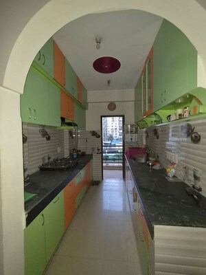 Kitchen in 2 BHK Apartment at KW Srishti, Raj Nagar Extension – for Rent