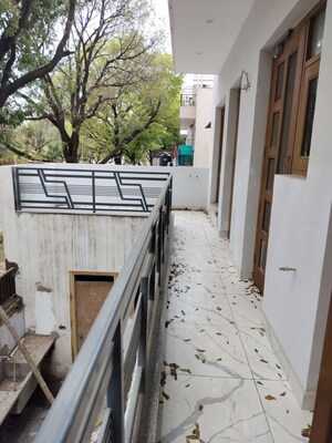 Balcony in 3 BHK Builder Floor at Sector 27 – for Rent