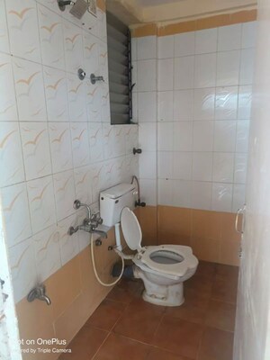 Bathroom in 1 BHK Apartment at Surya Kiran CHS Ghansoli, Ghansoli – for Rent