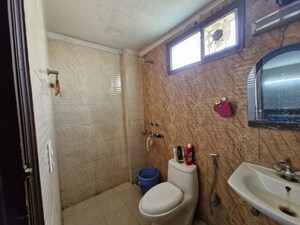 Bathroom in 1 RK Builder Floor at Malviya Nagar – for Rent