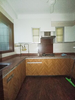 Kitchen in 3 BHK Builder Floor at Greater Kailash – for Rent