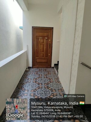 Balcony in 3 BHK Independent House at Vidyaranyapuram – for Rent
