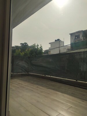 Balcony in 3 BHK Builder Floor at East Of Kailash – for Sale