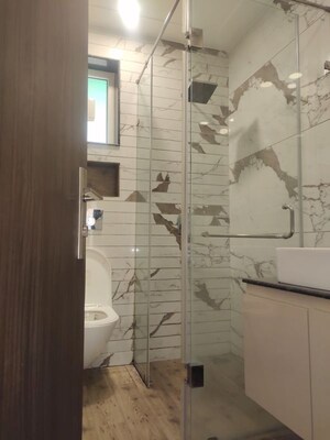 Bathroom in 3 BHK Builder Floor at East Of Kailash – for Sale