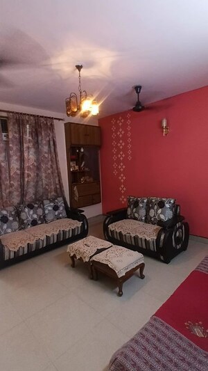 Living Room in 2 BHK Builder Floor at Lajpat Nagar – for Rent