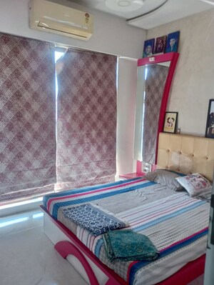 Bedroom in 3 BHK Apartment at Runwal Anthurium, Mulund West – for Rent