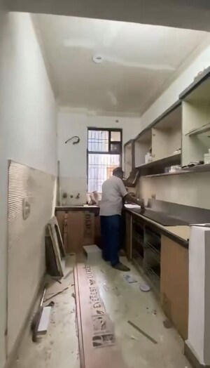 Kitchen in 2 BHK Builder Floor at Rohini Sector 24 – for Sale
