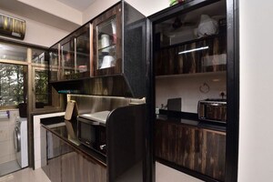 Kitchen in 3 BHK Apartment at Regiland Apartment, Bandra West – for Sale