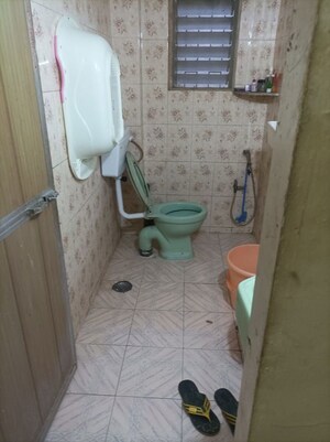 Bathroom in 2 BHK Apartment at Shelter House Apartments, Ghansoli – for Rent