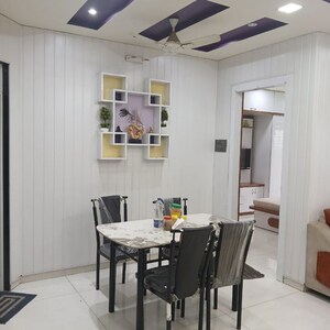 Living Room in 3 BHK Apartment at Chamunda Heights, Ghansoli – for Rent