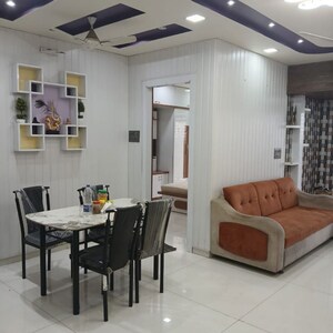 Living Room in 3 BHK Apartment at Chamunda Heights, Ghansoli – for Rent