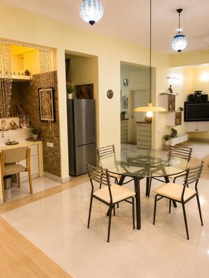 Living Room in 3 BHK Apartment at Vamsiram Jyothi Lotus, Banjara Hills – for Rent