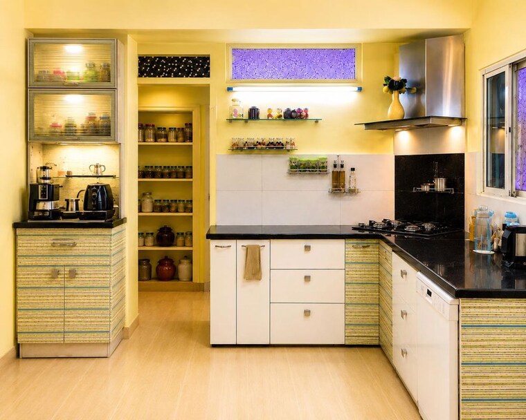 Kitchen, vamsiram-jyothi-lotus 3 Bedroom 2500 Sq.Ft. Apartment In Banjara Hills Hyderabad 10748775