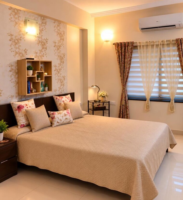 Bedroom, vamsiram-jyothi-lotus 3 Bedroom 2500 Sq.Ft. Apartment In Banjara Hills Hyderabad 10748775