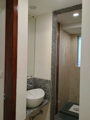 Bathroom in 1 BHK Apartment at Ghansoli Sector 1 – for Rent