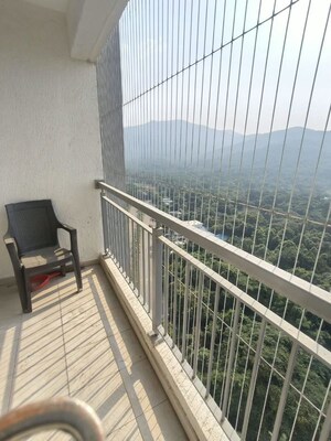 Balcony in 2 BHK Apartment at Godrej Emerald, Ghodbunder Road – for Rent