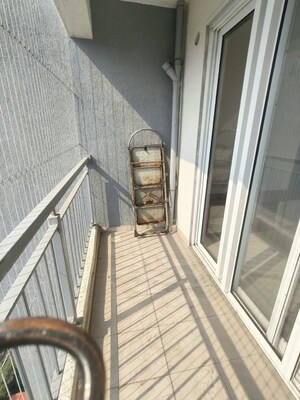 Balcony in 2 BHK Apartment at Godrej Emerald, Ghodbunder Road – for Rent