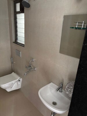 Bathroom in 2 BHK Apartment at Runwal My City Phase II Cluster 05, Dombivli East – for Rent