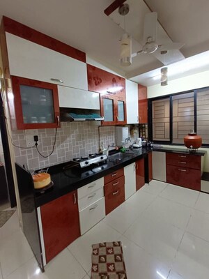 Kitchen in 2 BHK Apartment at Nanded City Asawari, Nanded – for Rent