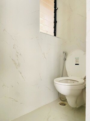 Bathroom in 1 BHK Apartment at Runwal Gardens Phase 3, Dombivli East – for Rent