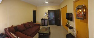 Living Room in 1 BHK Apartment at Royal Palms, Goregaon East – for Rent