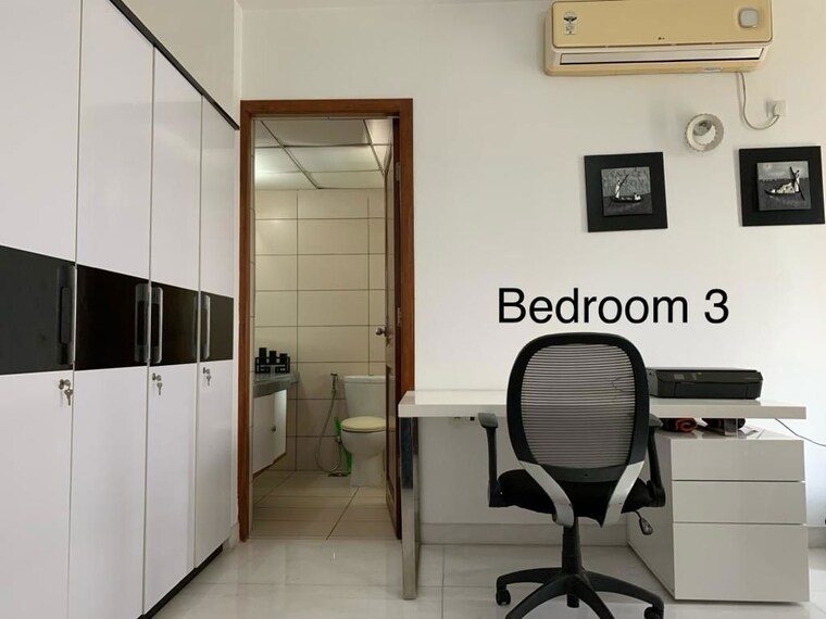 Bathroom, marvel-enigma 3 Bedroom 2000 Sq.Ft. Penthouse In Kharadi Pune 10748972