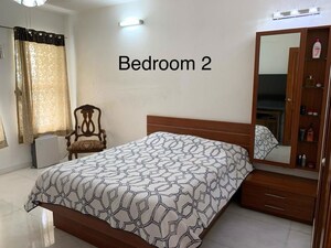 Bedroom in 3 BHK Penthouse at Marvel Enigma, Kharadi – for Rent