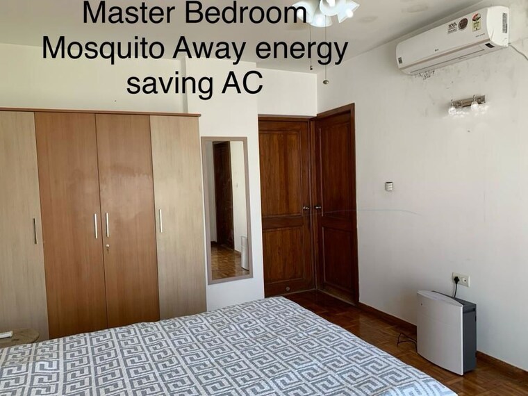 Bedroom, marvel-enigma 3 Bedroom 2000 Sq.Ft. Penthouse In Kharadi Pune 10748972
