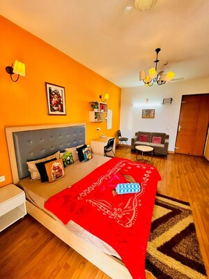 Bedroom in 1 RK Apartment at Nimbus The Golden Palm, Sector 168 – for Rent