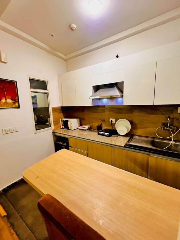 Kitchen, nimbus-the-golden-palm 1 RK 506 Sq.Ft. Apartment In Sector 168 Noida 10748982