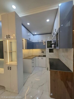 Kitchen in 3 BHK Builder Floor at Green Home, Sector 73 – for Sale