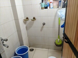 Bathroom in 1 BHK Apartment at Shubham Pearl, Nerul Sector 21 – for Rent