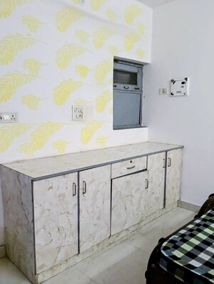 Kitchen in 1 RK Apartment at Sector 16b Dwarka – for Rent