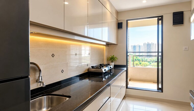 Kitchen, neelkanth-palms 2 Bedroom 703 Sq.Ft. Apartment In Kapur Bawdi Thane 10749043