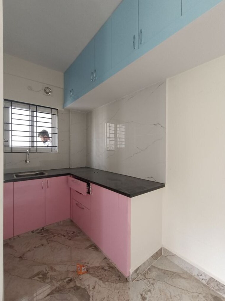 Kitchen, hal layout 1 Bedroom 550 Sq.Ft. Builder Floor In Hal Layout Bangalore 10749057