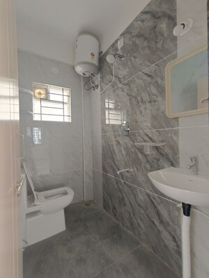 Bathroom in 1 BHK Builder Floor at Hal Layout – for Rent