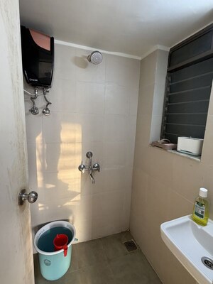 Bathroom in 1 BHK Apartment at Lodha Vista, Lower Parel – for Rent