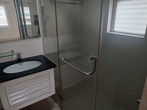 Bathroom in 3 BHK Apartment at Trendset Winz, Nanakramguda – for Rent