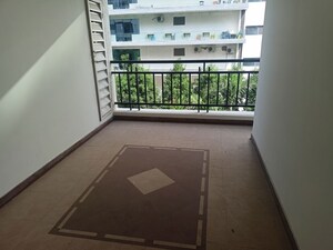 Balcony in 3 BHK Apartment at Trendset Winz, Nanakramguda – for Rent