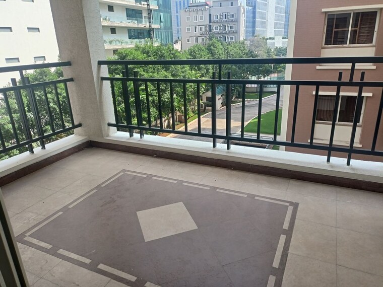 Balcony, trendset-winz 3 Bedroom 2525 Sq.Ft. Apartment In Nanakramguda Hyderabad 10749029