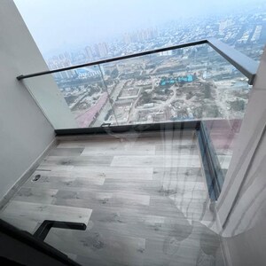 Staircase in 2 BHK Apartment at M3M Skywalk, Sector 74 – for Rent