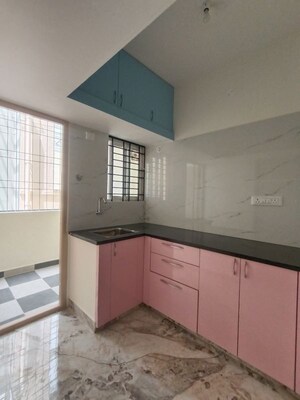 Kitchen in 1 BHK Builder Floor at Hal Layout – for Rent