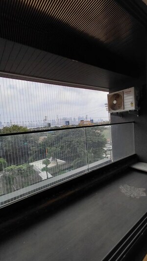 Balcony in 3 BHK Apartment at DLH Signature, Bandra West – for Rent