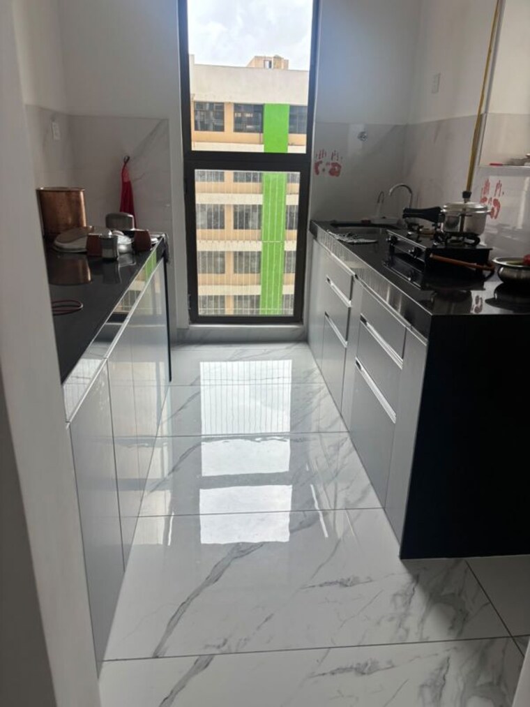 Kitchen, raymond-ten-x-vibes 2 Bedroom 700 Sq.Ft. Apartment In J K Gram Thane 10749122