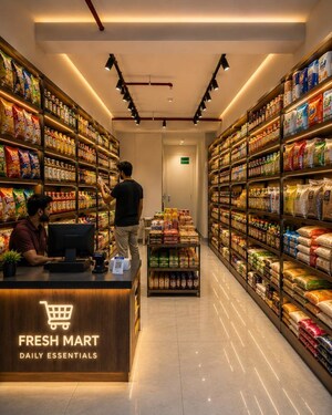  Shop – Exterior View View at Shilaj - for Sale