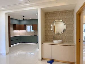 Bathroom in 4 BHK Apartment at Hill Ridge Springs, Gachibowli – for Rent