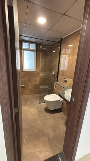 Bathroom in 2 BHK Apartment at VTP Solitaire, Baner – for Rent