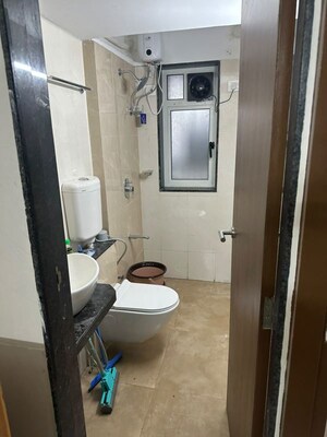 Bathroom in 2 BHK Apartment at Upper Worli – for Rent