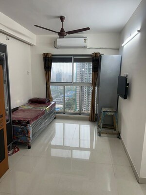 Living Room in 2 BHK Apartment at Upper Worli – for Rent